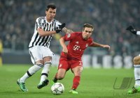 Fussball CHL 15/16 Achtelfinale: Juventus Turin - FC Bayern Muenchen