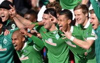 Fussball, 1. Bundesliga  Saison 2014/2015: SV Werder Bremen - Hamburger SV