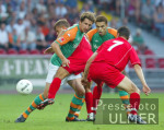 Fussball UI-CUP: Bremen - Pasching,  Zweikampf
