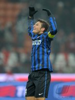 FUSSBALL International SERIE A 2011/2012:  JUBEL Javier Zanetti (Inter Mailand)