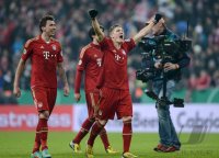 FUSSBALL DFB POKAL  Saison 2012/2013:  FC Bayern Muenchen - Borussia Dortmund