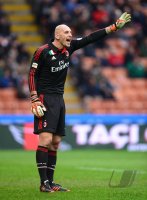 FUSSBALL SERIE A:  Torwart Christian Abbiati (AC Mailand)