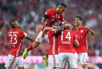 Fussball 1. Bundesliga Saison 2016/2017: FC Bayern Muenchen - SV Werder Bremen
