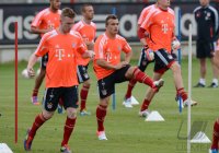 Fussball 1. Bundesliga 12/13: Trainingsauftakt FC Bayern Muenchen