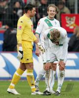 Fussball 1. Bundesliga: Leverkusen - Bremen, enttaeuschung bei Bremen