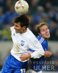 Fussball Uefa-Cup: Schalke - Kamen Ingrad Velikan, Zweikampf