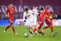 Fussball 1. Bundesliga Saison 20/21: FC Bayern Muenchen - TSG 1899 Hoffenheim