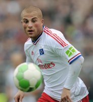 FUSSBALL, DFB Pokal 1. Hauptrunde: Hamburger SV, TOERE am Ball