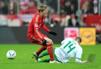 Fussball 1. Bundesliga, Saison 2011/2012:  FC Bayern Muenchen - SV Werder Bremen