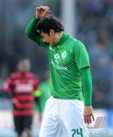 Fussball 1. Bundesliga  Saison 2011/2012: Claudio Pizarro (SV Werder Bremen)