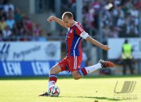 FUSSBALL 1. Bundesliga 14/15 Testspiel: Red Baroons Dietmannsried  - FC Bayern Muenchen