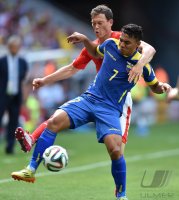 FUSSBALL WM 2014, Gruppenphase: Schweiz - Ecuador