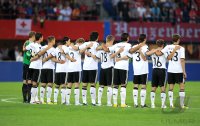 Fussball International EM 2012 Qualifikationsspiel:  Deutschland ARM IN ARM