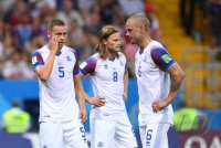 FUSSBALL WM 2018 Vorrunde Island - Kroatien