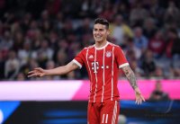 Fussball  1.Bundesliga   Saison 17/18: FC Bayern Muenchen - Borussia Moenchengladbach