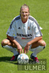 FUSSBALL  CF Real Madrid Praesentation BECKHAM