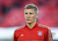 FUSSBALL INTERNATIONAL CHL HALBFINALE 12/13: Bastian Schweinsteiger (FC Bayern Muenchen)