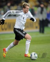 FUSSBALL INTERNATIONALES TESTSPIEL:  Ukraine - Deutschland, SCHUERRLE am Ball