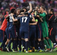 Fussball CHL 15/16 Viertelfinale: Atletico Madrid - FC Barcelona