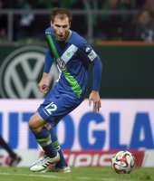 Fussball, 1. Bundesliga  Saison 2014/2015: SV Werder Bremen - VfL Wolfsburg