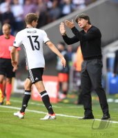 Fussball Europameisterschaft Achtelfinale 2016: Deutschland - Slowakei