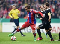 Fussball DFB Pokal Achtelfinale 14/15: Mario Goetze (FC Bayern Muenchen)