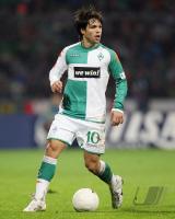 Fussball 1. Bundesliga: Werder, DIEGO Einzelaktion