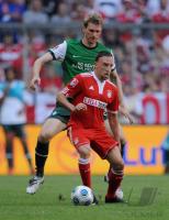 FUSSBALL  1. BUNDESLIGA:  FC Bayern Muenchen - SV Werder Bremen