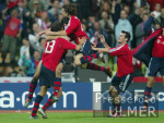 FUSSBALL CHL FC Bayern Muenchen  -  Celtic Glasgow JUBEL FC B