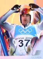 Olympische Spiele 2006 Turin - Training Rodeln Herren