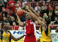 Basketball 1. Bundesliga  07/08  Walter Tigers Tuebingen  -  Paderborn Baskets