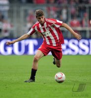 Fussball 1. Bundesliga  Saison 2010/2011: Thomas Mueller (FC Bayern Muenchen)