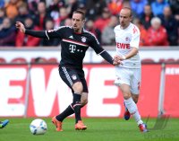 Fussball 1. Bundesliga, Saison 2011/2012:  1. FC Koeln - FC Bayern Muenchen