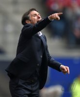 Fussball, 1. Bundesliga  Saison 2014/2015: Hamburger SV - FC Augsburg