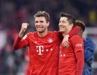 Fussball 1. Bundesliga Saison 19/20: FC Bayern Muenchen - Borussia Dortmund