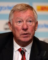 FUSSBALL International:  Trainer Sir Alex Ferguson (Manchester United FC)
