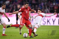 Fussball 1. Bundesliga Saison 18/19: FC Bayern Muenchen - VfB Stuttgart
