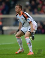 Fussball  1. Bundesliga  13/14: Torwart Bernd Leno (Bayer 04 Leverkusen)