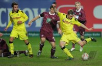 Fussball 1. Bundesliga  2010/2011:  1. FC Kaiserslautern - BVB Borussia Dortmund