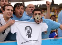 FUSSBALL WM 2014, Achtelfinale: Kolumbien - Uruguay