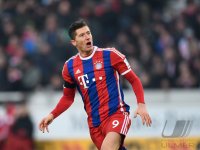 Fussball 1. Bundesliga Saison 14/15: Robert Lewandowski (FC Bayern Muenchen)