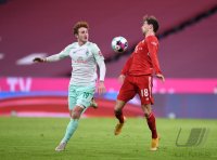 Fussball 1. Bundesliga Saison 20/21: FC Bayern Muenchen - SV Werder Bremen