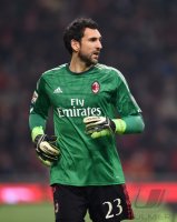 Fussball International Serie A 14/15: Torwart Diego Lopez (AC Mailand)