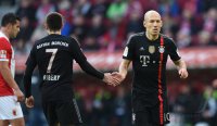 Fussball 1. Bundesliga Saison 14/15: Arjen Robben (FC Bayern Muenchen)