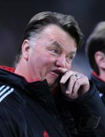 FUSSBALL  International CHL 09/10 : Trainer Louis van Gaal (FCB)