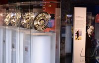 Fussball: Sonderausstellung in der Erlebniswelt des FC Bayern Muenchen in der Allianz Arena