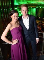 Fussball, 1. Bundesliga Saison 2012/2013: Kevin De Bruyne posiert mit Begleitung Caroline