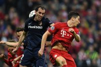 Fussball CHL 15/16 Halbfinale: FC Bayern Muenchen - Atletico Madrid