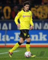 Fussball: 1. Bundesliga Saison 2010/2011: Dortmund, HUMMELS am Ball
