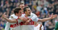 Fussball 1. Bundesliga  Saison 2011/2012 : JUBEL VfB Stuttgart
